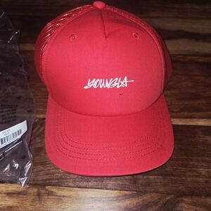 YoungLA Red Trucker Hat